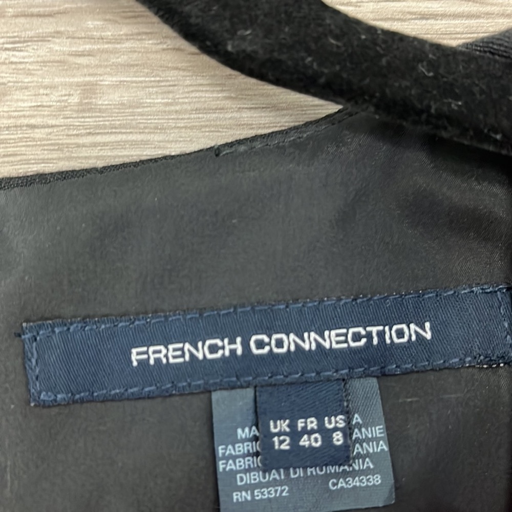 French Connection Women’s Little Black Dress - size 8 - Picture 4 of 5